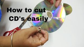 How to cut CD easily [upl. by Fronia]