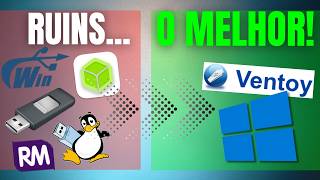 Como criar PENDRIVE bootavel MULTIBOOT no WINDOWS ventoy windows multiboot [upl. by Chuch]