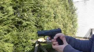 Pistolet WALTHER CP99 Compact  test wiatrówki cz 2 [upl. by Elocon]