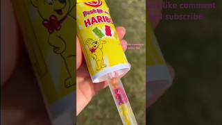 haribo push pop ice cream gummybear icecream yummy tiktok [upl. by Aver45]