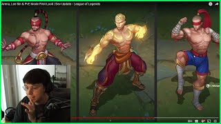 Caedrel Reacts To Lee Sin Update amp NEW PvE Game Mode  Riot Dev Update [upl. by Ahsinaj]