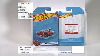 2024 PAMP Swiss 1 oz Silver  Hot Wheels Rodger Dodger [upl. by Nysilla]