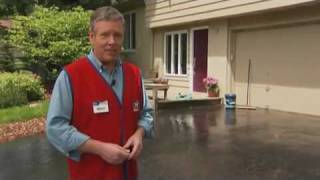 Lowes and QPR Professional Grade Driveway Sealer Instructional Video [upl. by Nolyaj]