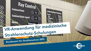 VRAnwendung für medizinische StrahlenschutzSchulungen [upl. by Ayik]