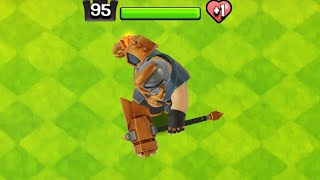 Judgement Barbain King November Season Skin Clash of Clans [upl. by Kimmy498]