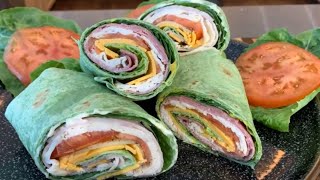 How to make a Healthy Sandwich Wrap [upl. by Ajim]