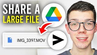 How To Share Large Files Using Google Drive  Full Guide [upl. by Mailli]