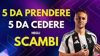 5 GIOCATORI DA PRENDERE E 5 DA CEDERE NEGLI SCAMBI AL FANTACALCIO [upl. by Anahahs]