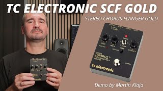 TC Electronic  Stereo Chorus Flanger Gold  Demo by Martin Klaja [upl. by Nerrag]