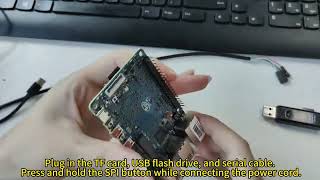 Banana Pi BPIM6 VS680 SBC burning image to emmc operation video [upl. by Erickson]