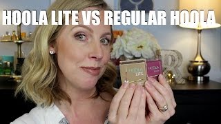 BENEFIT HOOLA LITE VS REGULAR HOOLA [upl. by Nwahser]