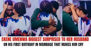 Ekene Umenwa Husband In Tears As He Was Surprised By His Wife Ekene With A Shocking Gift To Him [upl. by Mcroberts]