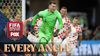 Dominik Livakoć and Croatia SHAKE the world with penalty shootout victory against Brazil in the 2022 [upl. by Isbella]