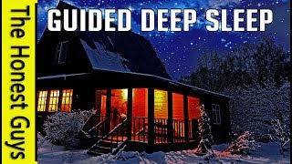 GUIDED SLEEP MEDITATION STORY The Porch with Gentle Wind amp Rain [upl. by Aitak104]