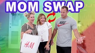 MOM SWAP  WE TRADE SHANNA FOR APRIL  BACK TO SCHOOL SHOPPING [upl. by Warthman]