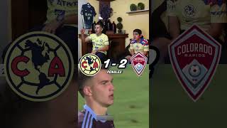 🚨¡RONDA DE PENALES🚨  🦅América 22 Colorado🔴 clubamerica [upl. by Nylasoj]