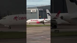 Corendon 737 At Manchester Airport [upl. by Giesecke]