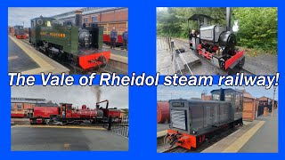 A day out on The Vale of Rheidol Railway in Aberystwyth  TrainspotterJames [upl. by Lebasy]