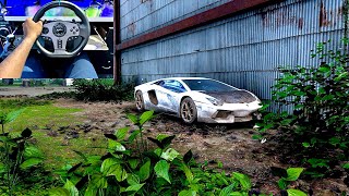 Rebuliding LAMBORGHINI AVENTADOR LP7004 2012  Forza Horizon 5  PXN V9 Steering Wheel Gameplay [upl. by Eniwtna]