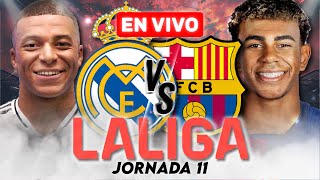 ¡HUMILLACIÓN HISTÓRICA del BARCA en el BERNABÉU🔥 REAL MADRID 04 BARCELONA 🔴 EN VIVO  J11  LALIGA [upl. by Ilojna]