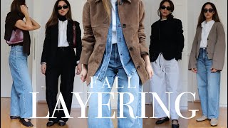 Ultimate Fall Layering  Effortless Chic and Practical Outfits [upl. by Lief281]