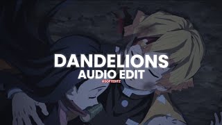 dandelions  Ruth b edit audio [upl. by Aynotahs]