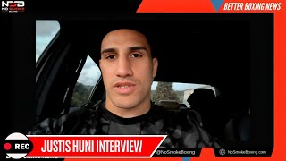 Justis Huni Next Fight Thoughts Fighting in Saudi Arabia amp Again in January [upl. by Burgener]