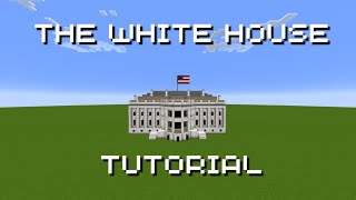 Minecraft White House Tutorial [upl. by Erhard]