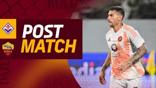 LORENZO PELLEGRINI  INTERVISTA POST FIORENTINAROMA [upl. by Bernadine]