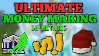 The ULTIMATE Runescape 3 Money Making Guide  30 METHODS Low Med High Level DailyF2P 202122 [upl. by Nazler]