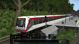 Train Simulator Classic U1 Hamburg Lets Play DT4 Großhansdorf  Norderstedt Mitte [upl. by Neelyad]