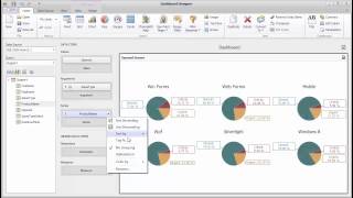 DevExpress Dashboards Using Pies [upl. by Barstow]