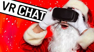 Santa ROASTS Kids on VRCHAT Holiday Special [upl. by Caitrin]