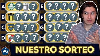 COPA LIBERTADORES 2022🔥SIMULACIÓN SORTEO FASE DE GRUPOS👉ANÁLISIS FINAL FASE PREVIA 3 [upl. by Shae]