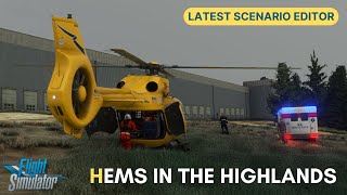 HEMS in poor weather  Hype Performance Group H145  Action Pack  Microsoft Flight Simulator [upl. by Aicilana]