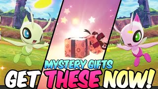 Get TWO old Shiny amp normal Celebi Mystery Gifts NOW in Pokemon Sword Shield [upl. by Mckay]