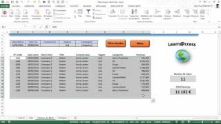 Excel VBA  Réaliser vos filtrages de données automatiquement [upl. by Aicilaanna979]