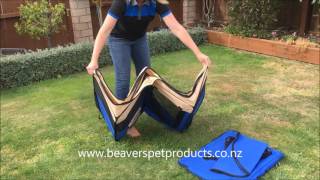 How to make a Play Pen Area for a litter of puppies DIY [upl. by Haim]