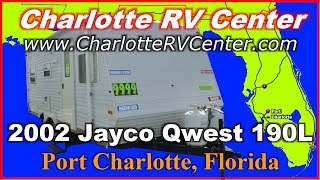 2002 Jayco Qwest 190L Used Travel Trailer FOR SALE Stock 1168 [upl. by Teews560]