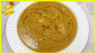 SOPA DE LENTILHAS COM ALHO FRANCÊS  🍎quotReceitas do Paraísoquot [upl. by Rausch632]