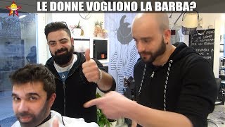 LE DONNE VOGLIONO LA BARBA  IL FASCINO DELLA BARBA CONQUISTA UN PO TUTTI [upl. by Orvie851]