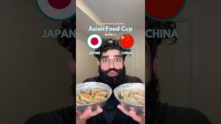 JAPAN VS CHINA  Asian Food Cup [upl. by Imarej]