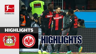 Bayern Leverkusen vs Frankfurt HIghlights 21 [upl. by Akinirt880]