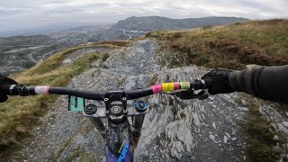 Run down black powder Best track at Antur Stiniog bikepark my opinion [upl. by Kenneth156]