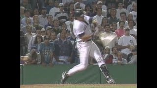 Jose Canseco Home Run Swing Slow Motion 1995122 [upl. by Lynett]