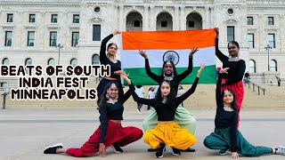 Indian RhythmSouth Indian Dance Mashup India FestMinneapolis USdance ytvideo southindiansongs [upl. by Enirol]