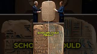 The Rosetta Stone Unlocking Ancient Egypt’s Secrets in 60 Seconds  shorts [upl. by Codding]