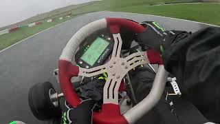 First Lap In My Brand New Gillard TG17  GYG Karting [upl. by Braynard]