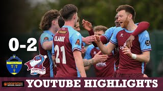 📺 Match goals Warrington Town 02 Iron [upl. by Kola]