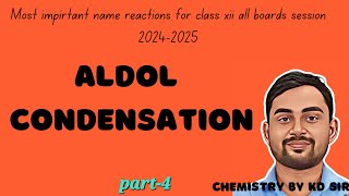 Aldol condensation reaction class 12 [upl. by Adnalram676]